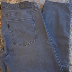 Levi's Women's 311 Gray Skinny Jeans